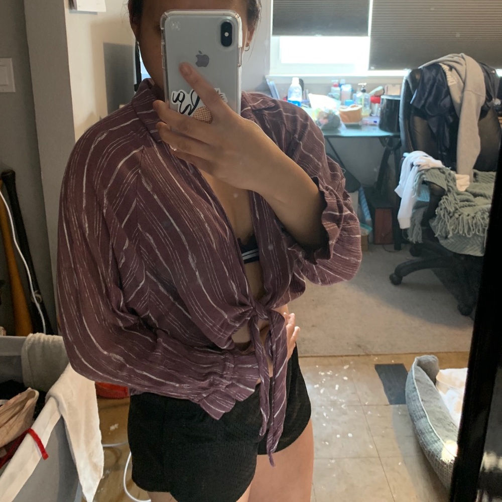Striped Long Sleeve Top